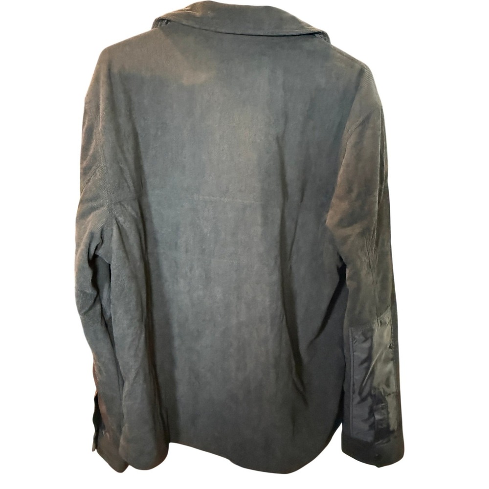 The Men's Store Bloomingdale's Black Corduroy Shirt Jacket Large NWT - Picture 6 of 6